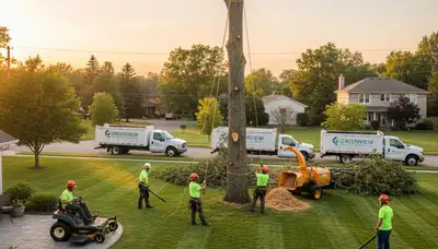 Professional lawn and tree removal service in Allen, TX by Chop Chop Tree experts