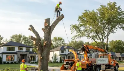 Professional tree removal and trimming service in Allen, TX by Chop Chop Tree experts