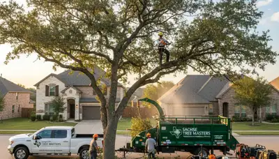 Professional tree removal service in Allen, TX by certified arborists at Tree Trimming Allen TX
